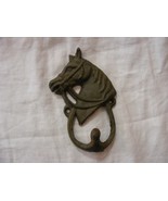 Vintage Cast Iron Horse Head Coat Hook Single - €21,10 EUR