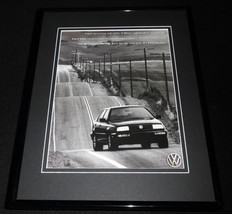 1994 Volkswagen Jetta VW Framed 11x14 ORIGINAL Advertisement - £27.17 GBP