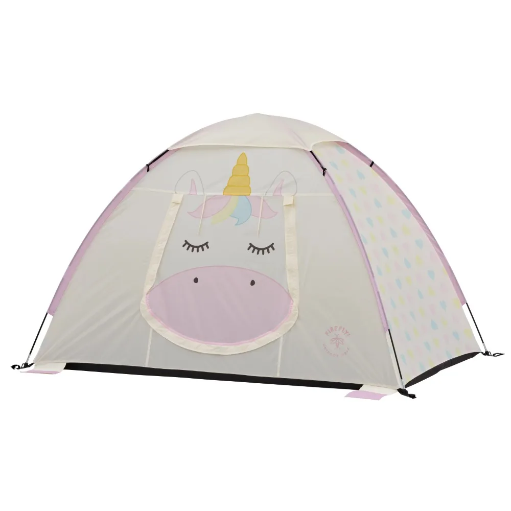Outdoor Gear Sparkle the Unicorn 2-Person Kid&#39;s Camping Tent - Off-White/Pink - £53.18 GBP
