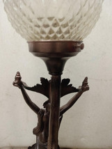 Art Deco Lamp Nude Goddess Lighting/1920s Naked Woman Boudoir Accent Lig... - $476.00