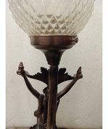 Art Deco Lamp Nude Goddess Lighting/1920s Naked Woman Boudoir Accent Lig... - $476.00