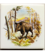 Ceramic Tile Wild Boar - €6,19 EUR