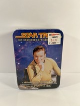 1997 Star Trek: James T. Kirk Collectable Metal Card Set Of 5 Embossed C... - $14.00