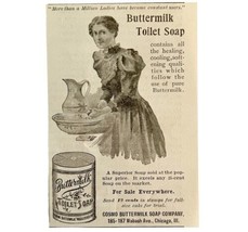 Cosmo Buttermilk Toilet Soap 1894 Advertisement Victorian Hygiene ADBN1aaa - $14.99