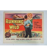 Running Wild 1955 BAD GIRL Lobby Card Set Mamie Van Doren 11x14 8 Cards - £116.76 GBP