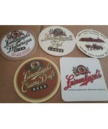 Lot of 5 Leinenkugel&#39;s Beer, Chippewa Falls Wisconsin Vintage Coasters - £5.47 GBP