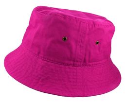 Hot Pink Hat Cap Bucket Cotton Military Fishing Camping Travel Safari Summer - £14.02 GBP