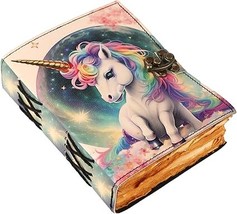 Unicorn Diaries for Girls &amp; Women Daily Vintage Leather Bound Journal Tr... - $10.00