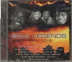 Soul Legends-Baby Love By Various Artist Cd - £9.58 GBP