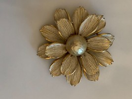 Coro Flower Brooch Pin - $35.00