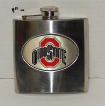 NCAA Ohio State Buckeyes Drinking Flask 6oz Stainless steel - $24.70