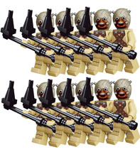 10pcs Star Wars Tusken Raiders Custom Minifigure Toys Gift - £13.08 GBP