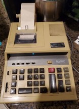 Vintage Sharp Compet CS-1191 Adding Machine And Printer - Japan  - £18.32 GBP