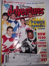 Disney Adventures Magazine September 1994 Power Rangers Return &amp; Aladdin... - £3.17 GBP