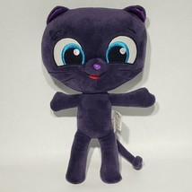 Aurora True and The Rainbow Kingdom 9&quot; Bartleby Purple Cat Plush Stuffed... - £10.29 GBP