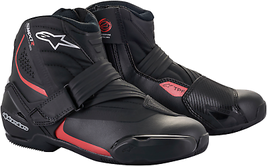 Alpinestars SMX-1 R v2 Boots - Black/Red - Us 12.5 / Eu 48 2224521-13-48 - $189.95