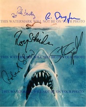 Jaws Autographed Robert Shaw Steven Spielberg Roy Scheider Dreyfuss + Rp Photo - £15.95 GBP
