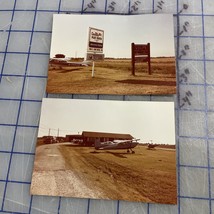 Vintage Photograph 1980s Cessna Pilot Center Wolf’s Aero Service 3 1/2 x... - €6,97 EUR