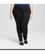 Universal Thread Women’s Plus Size Skinny Jeans, BLACK 16W NWT - $29.48 CAD
