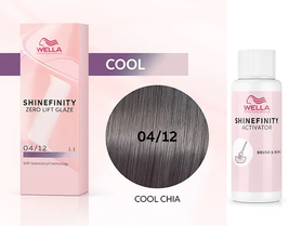 Wella Shinefinity Zero Lift Glaze 05/98 Light Brown Cendre Pearl (Steel Orchid) image 2