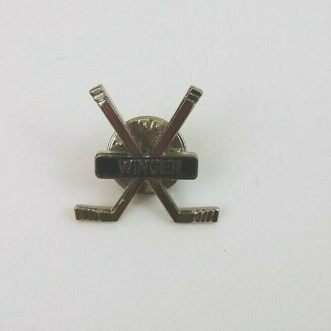 Winger Hockey Sticks Lapel Pin - $5.45