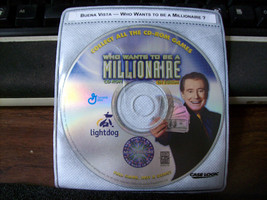 Who Wants to Be A Millionaire PC CD-ROM Windows 95/98 &amp; Mac Great Condition - £18.30 GBP