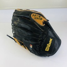 Wilson A350 A0350 ML125 MLB Genuine Leather 12 1/2&quot; Baseball Glove RHT - £16.31 GBP
