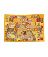 Indian Tapestry Wall Hanging Throw Tapestry Table Runner Cotton 40&quot; x 60... - £26.05 GBP