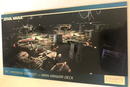 Star Wars Widevision Trading Card 1994  #86 Main Hangar Deck - £1.97 GBP
