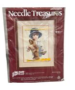 Vintage Needle Treasures Stitchery Kit &quot;Jimmy&quot; 10&quot;x14&quot; By Jan Hagara - €12,37 EUR