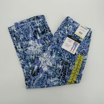 Nine West Women&#39;s Chrystie Capri Jeans Relaxed Fit Blue Size 8 NWT $59.50 - $19.00