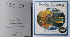 Bucks County / A Photographic Celebration SIGNED Mark S. Schweiker / Hardcover - £22.64 GBP