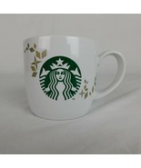 2013 Starbucks Holiday Collection Gold Accents Green Siren 14 oz. Coffee... - $11.65