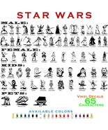 Star Wars Vinyl Decal Sticker Car Window Design Laptop Create StarWars F... - £4.89 GBP+