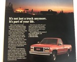 1988 GMC Truck Vintage Print Ad Advertisement pa13 - £5.56 GBP