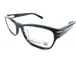 New TAG Heuer TH 0533 533 003 52mm Gray Men&#39;s Eyeglasses Frame - £196.64 GBP