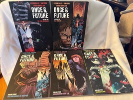 Once &amp; Future TPB Vol 1 - 5, Boom Studios Complete Run - £53.09 GBP