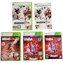 Xbox 360 Games - NBA 2K12, NBA 2K13 &amp; Madden 10 - £6.14 GBP