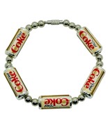 Unique CAFFEINE FREE DIET COKE CANS BRACELET handmade COCA COLA bangle G... - $25.95 CAD