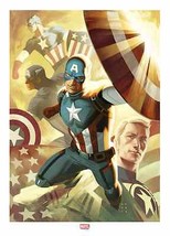Sideshow Exclusive Captain America Legacy Print Avengers Giclée ~ Kris Anka Art - £155.54 GBP