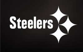 SET of 2 Pittsburgh Steelers 6&quot; Vinyl Car Truck Decal Window Sticker - £6.73 GBP