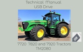 John Deere 7720  7820 and 7920 Tractors Repair Technical Manual TM2080 - £14.93 GBP+