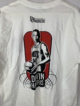 New Jersey Nets T Shirt Devin Harris NBA Basketball Short Sleeve Men’s L... - £19.58 GBP