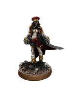 Wargame Exclusive Imperial Female Commissar With Fists Of Power Pinup 28Mm - £34.75 GBP
