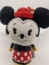 Hallmark Itty bittys Minnie Mouse Valentine&#39;s Day Plush Red White Black - $7.60