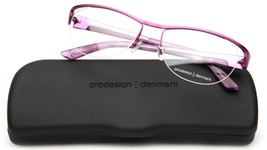 NEW Prodesign Denmark 1271 c.4321 Pink EYEGLASSES GLASSES 53-16-135mm - £96.32 GBP
