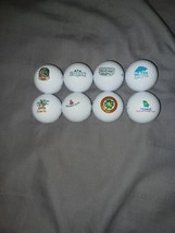 Logo Golf Balls Golf Courses Spalding XL Top Flight Lot of 8 - $182.30 MXN
