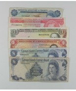 Caraibi Nazioni 6-Notes Lotto Barbados, Bermuda, Caymans &amp; Dominicana Re... - $79.01 CAD