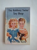 The Bobbsey Twins&#39; Toy Shop by Laura Lee Hope Grosset Dunlap HC DJ 1948 Vtg - £11.15 GBP