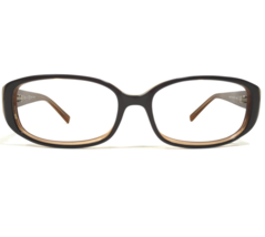 Anne Klein Eyeglasses Frames AK5120 110/56 Brown Rectangular Full Rim 52-15-130 - £36.98 GBP